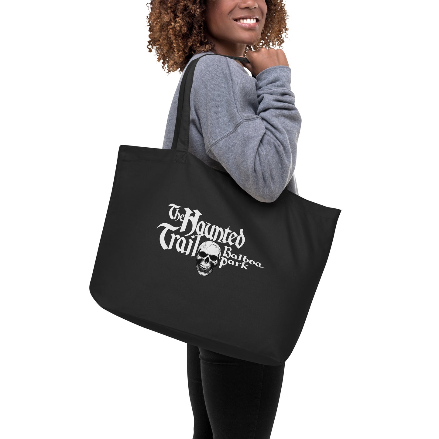 Large Dual Logo Tote Bag